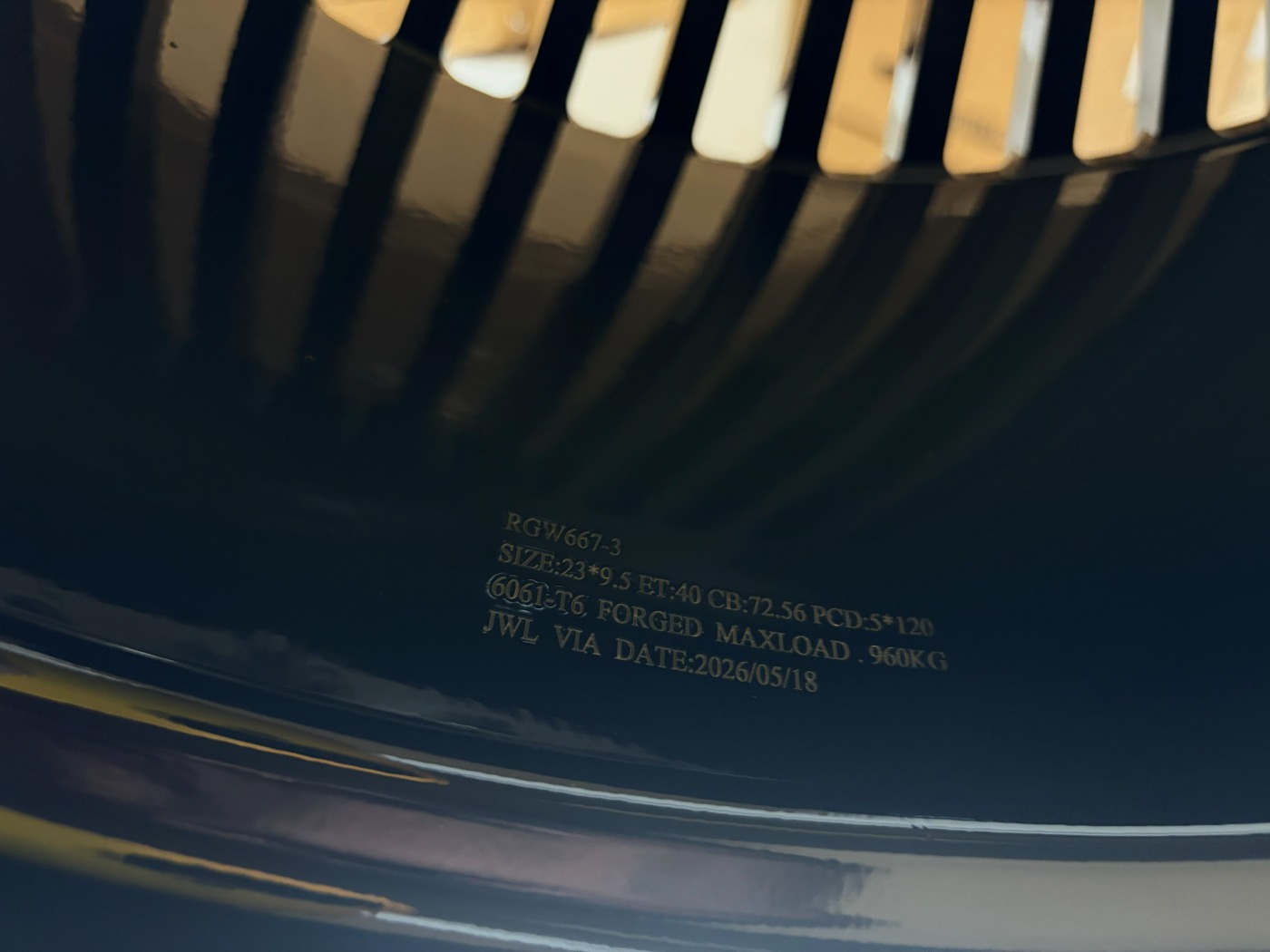 Range Rover R23 — кованый диск RGW, WT-RGW667-3