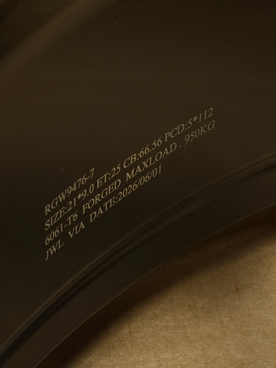 BMW G R21 — кованый диск RGW, WT-RGW9476-7