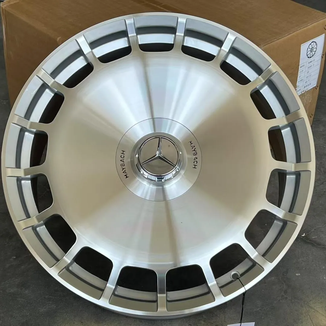 Кованые диски Mercedes S-Class R21 полировка — реальное фото на складе RGW в Китае, WT-RGW2331-5