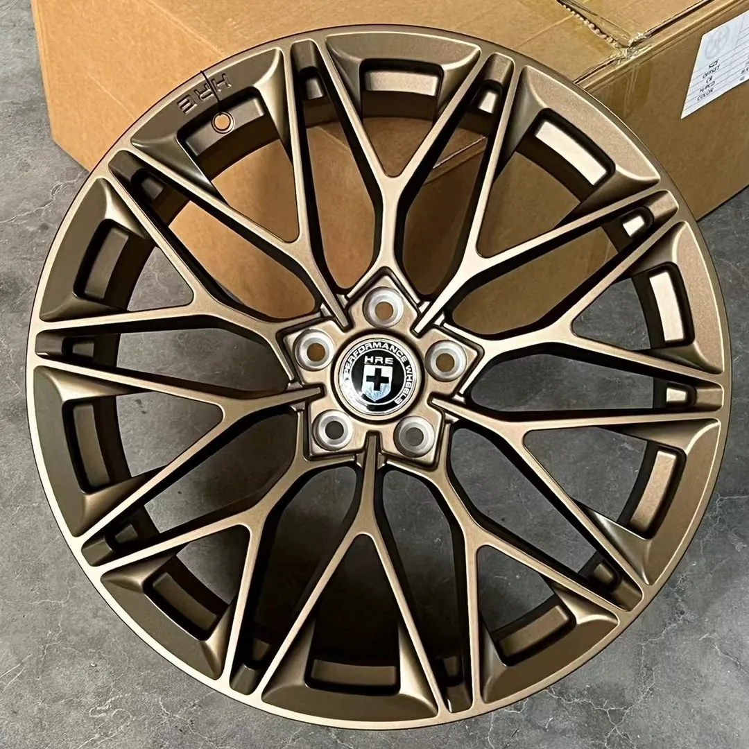 Кованые диски HRE R19 чёрный глянец — реальное фото на складе RGW в Китае, WT-TRGW262-10