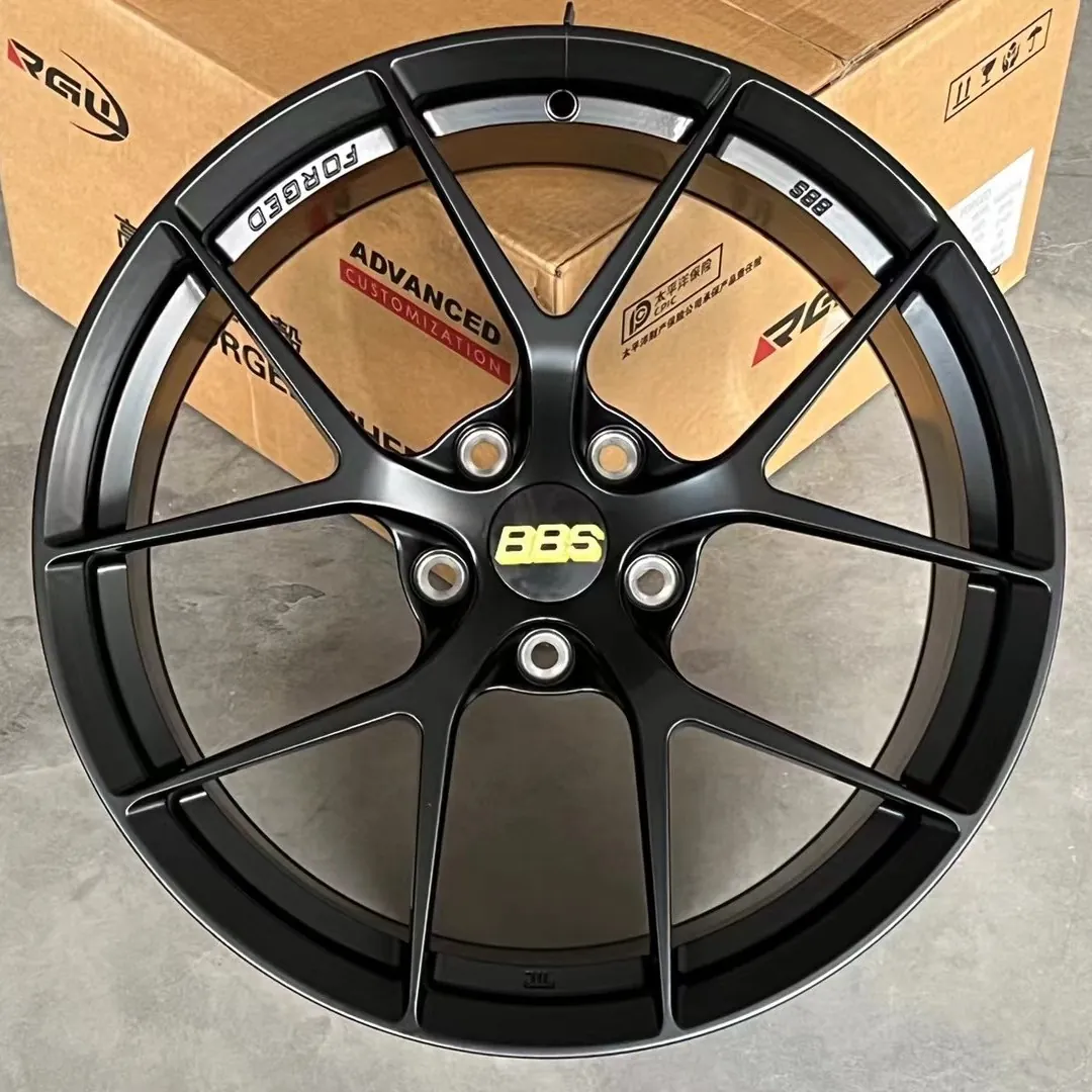 Кованые диски BBS R18 серебро хром — реальное фото на складе RGW в Китае, WT-TRGW313-16