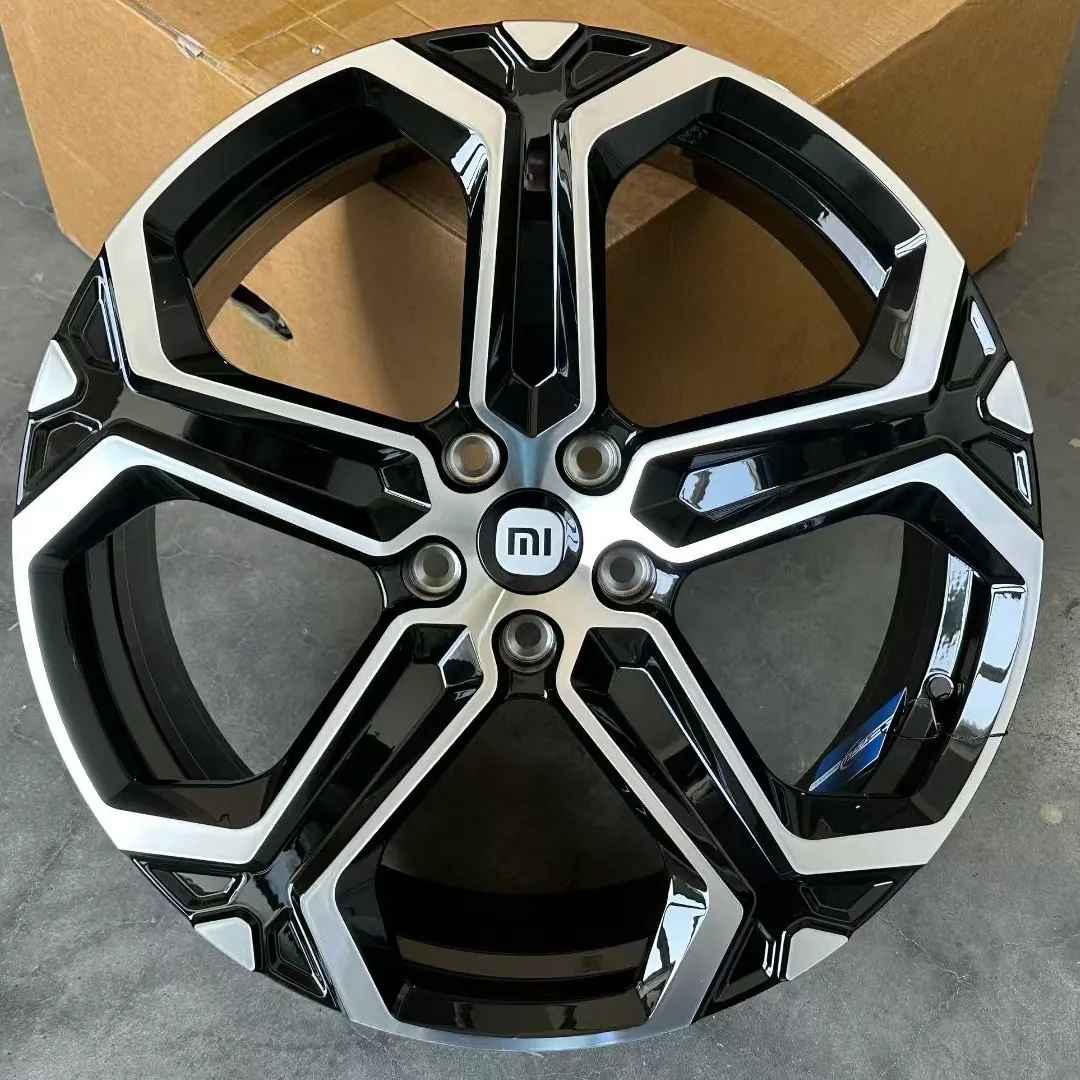 Кованые диски Xiaomi SU7 R19 Black Machine Face — реальное фото на складе RGW в Китае, WT-RGW2246-1