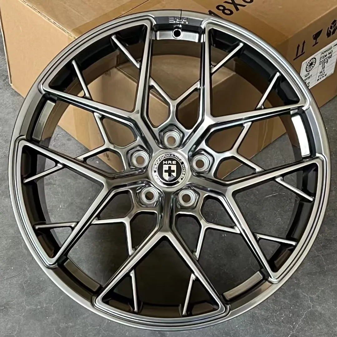 Кованые диски HRE Custom R19 GLOSS BLACK — реальное фото на складе RGW в Китае, WT-TRGW212-28