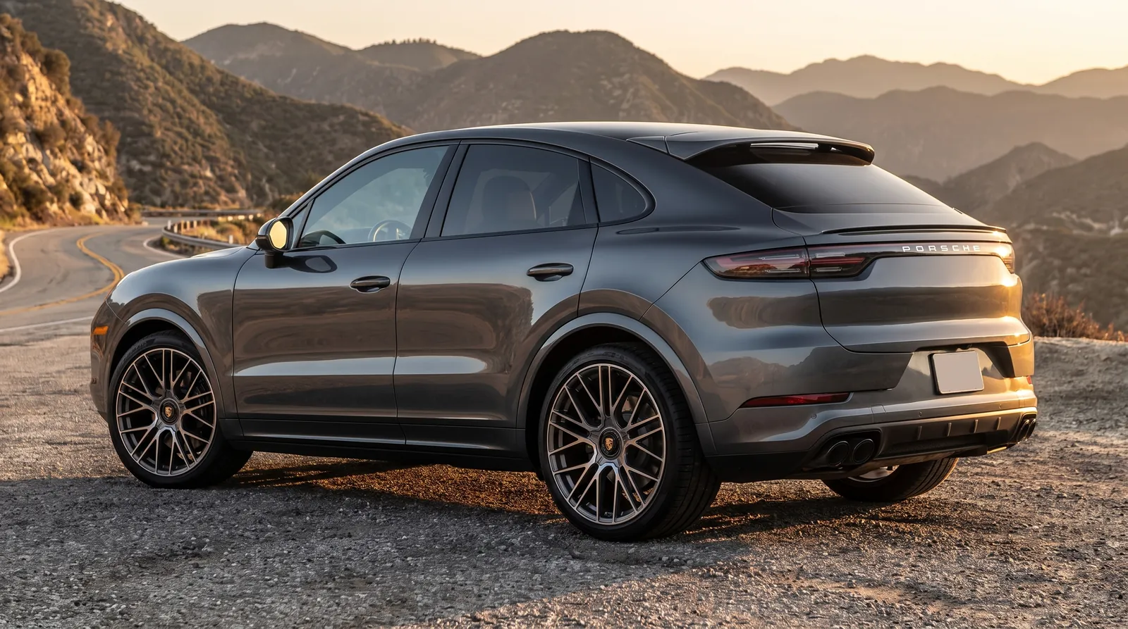Porsche Cayenne Coupe на кованых дисках RGW