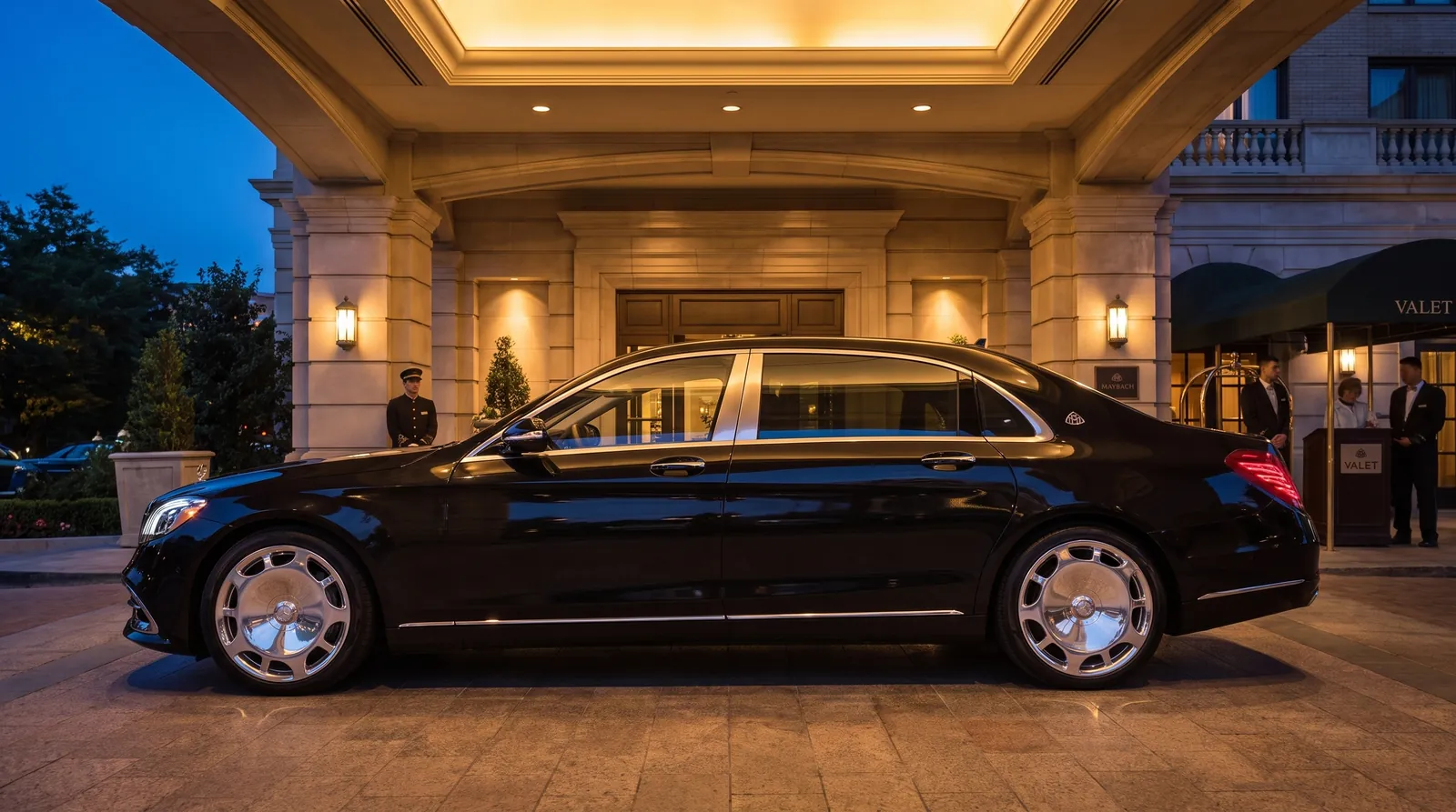 Mercedes-Maybach S-Class на кованых дисках RGW